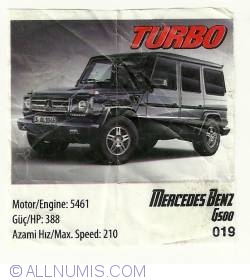 019 - Mercdes Benz G500
